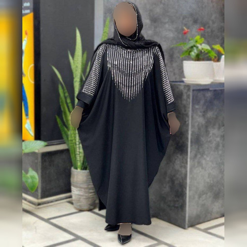 مانتو عبایی مجلسی افروز