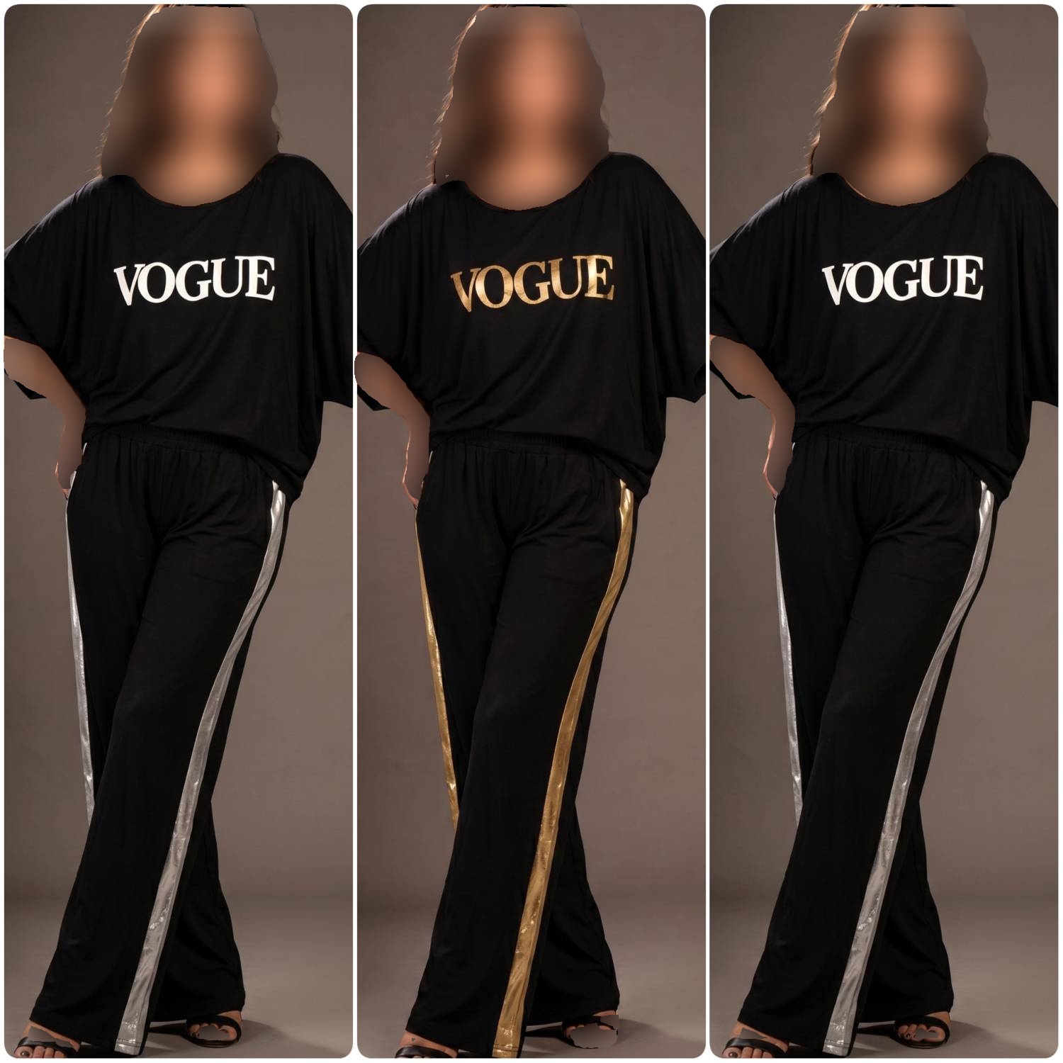 ست مدل VOGUE جنس اسپان کش فری سایز کد 18296