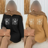 مانتو تونیکی لنین آنزیم شده مدل کاکوتی فری سایز 38 تا 46