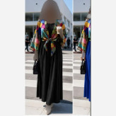 شومیز پیراهن زنانه لنین فری سایز مناسب سایز 38 تا 46