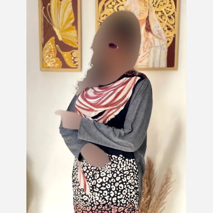 تونیک زنانه قواره دار جنس گلکسی و فانریپ سایز فری 38 تا 48