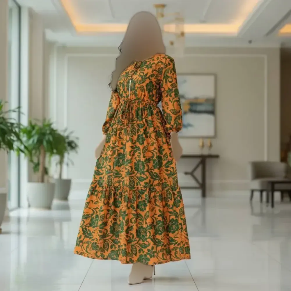 پیراهن ساحلی زنانه جنس بوگاتی گرم بالا فری سایز مناسب سایز 38 تا 48