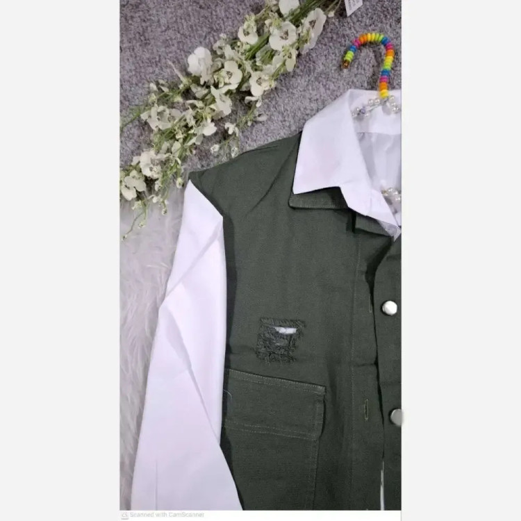 ست و شومیز زنانه جنس کتان و داکرون سایز 38 تا 46 در 8 رنگ متنوع