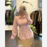 شومیز زنانه مدل کاترینا جنس ژاکلین فری سایز بندینکی