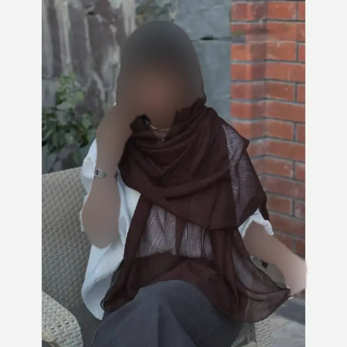 شال پلیسه دور نوار دوزی مجلسی و اسپرت ابعاد 180 در 68 سانتیمتر
