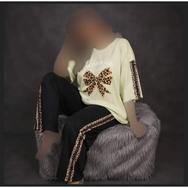 ست بلوز و شلوار زنانه مدل ویکتوریا جنس پنبه گلکسی سایز 38 تا 48