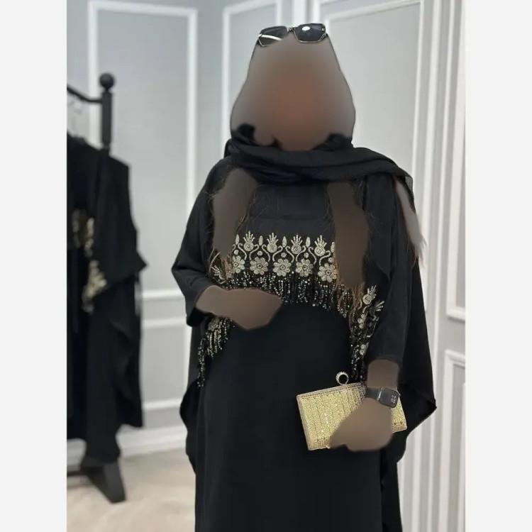 ست پیراهن رویه دار زنانه جنس ابروبادی مجلسی و تابستانه
