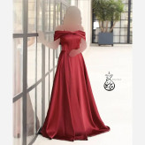 پیراهن زنانه ساتن آمریکایی در سه سایز و سه رنگ متنوع
