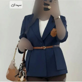 مانتو زنانه مدل ارتمیس جنس مازراتی لایه کوبی شده