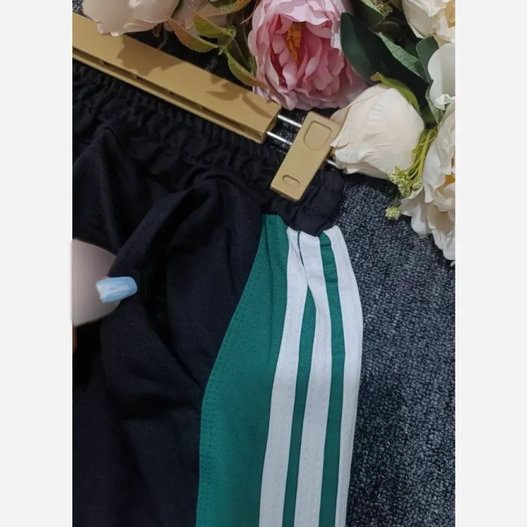 ست تیشرت و شلوار زنانه مدل آدیداس بالنسیاگا جنس گلکسی پنبه فری سایز 38 تا 48
