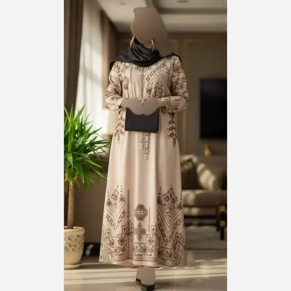 پیراهن ساحلی زنانه جنس بوگاتی درجه یک فری سایز 38 تا 48