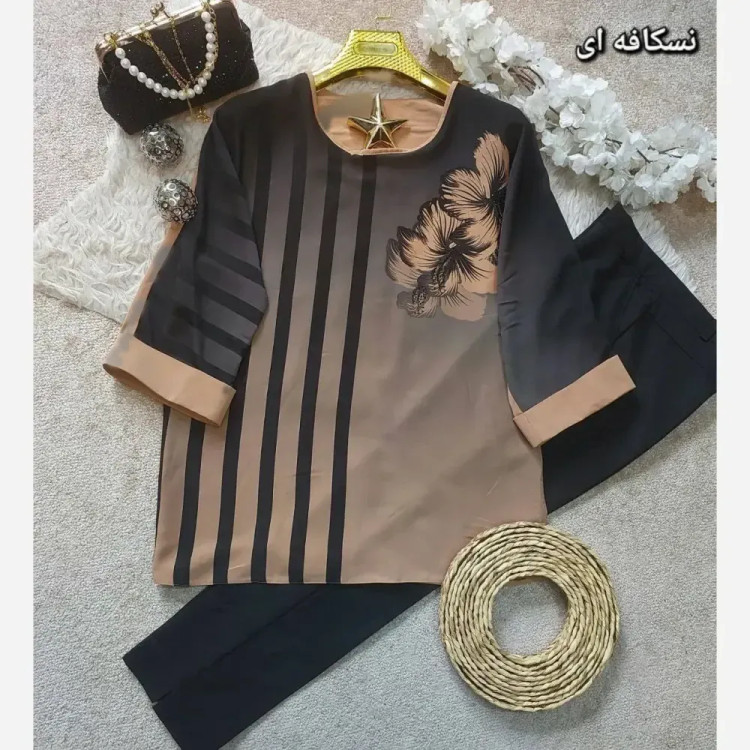 شومیز مجلسی زنانه مدل تابناک جنس الیزه