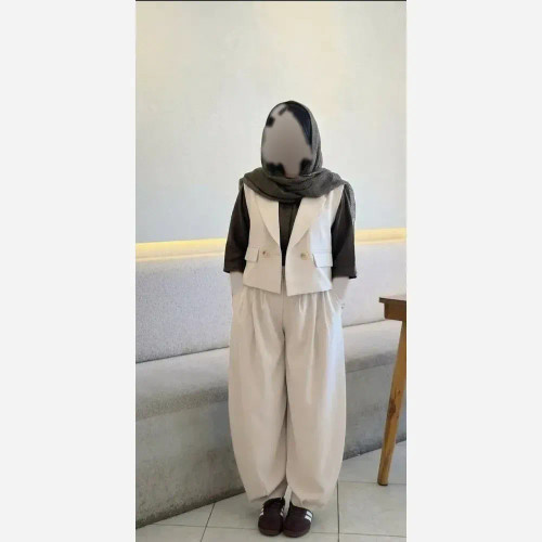 ست وست و شلوار زنانه مدل لیزا جنس کرپ مازراتی هلن درجه یک