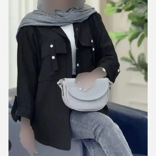 شومیز زنانه مدل ناکایا جنس سوپر آیوا فری سایز