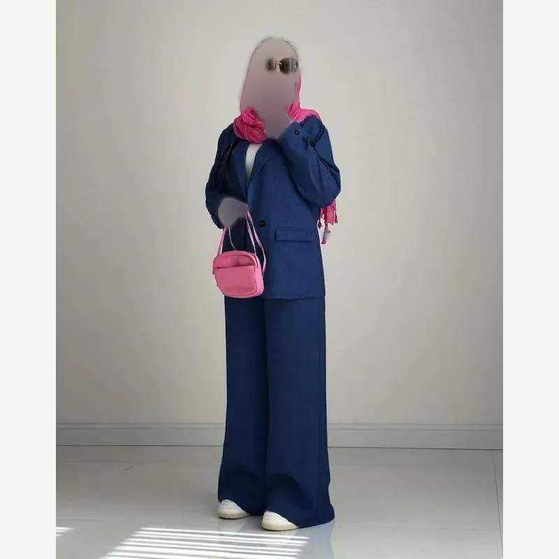 ست کت و شلوار زنانه لنین پرشیا سایز 38 تا 46