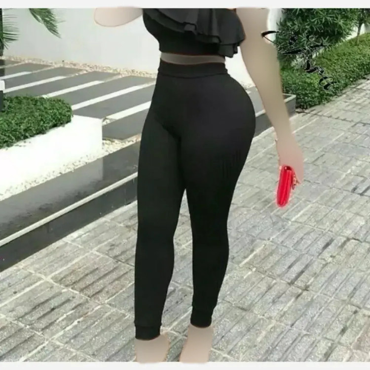 لگ زنانه مرطوب مشکی وارداتی تمام کش ضد حساسیت فری سایز قد 95