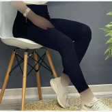 لگ زنانه مرطوب مشکی وارداتی تمام کش ضد حساسیت فری سایز قد 95
