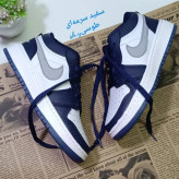 کفش کتانی جردن نایک زنانه جنس چرم حولهای با کفی طبی و زیره پیو رابر