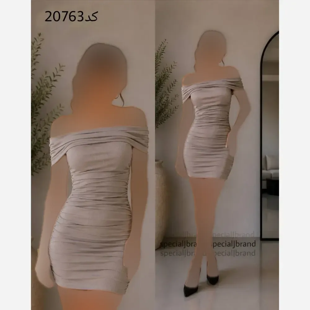 تونیک مجلسی عسل ریون فویلی و آستر