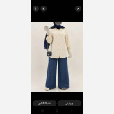مانتو شانتون پشت دکمه زنانه سایز 40 تا 48 رنگ بندی متنوع