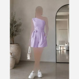 تونیک داکرون لوسی کمربنددار قد 90 سایز 38 تا 42