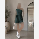 تونیک داکرون لوسی کمربنددار قد 90 سایز 38 تا 42