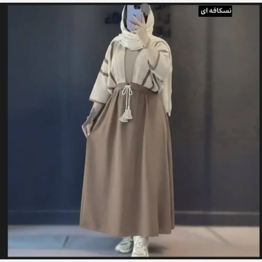 کت سارافون مهدیس جنس کت لنین زارا و سارافون شانتون سایز 38 تا 48