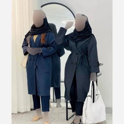 مانتو دانشجویی دیپلمات جنس مکانیک پرشین