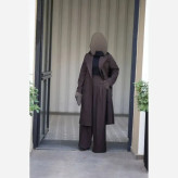 مانتو یقه بلیزری مدل نادیا پارچه بزیاق درجه یک سایزبندی 1 و 2 چهار رنگ مشکی قهوه ای طوسی سرمه ای قد 115