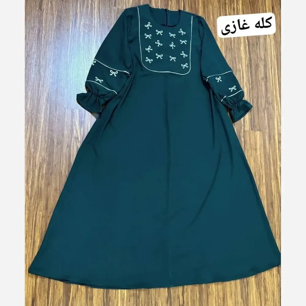 مانتو عبایی پاپیون الیزه درجه یک فری سایز