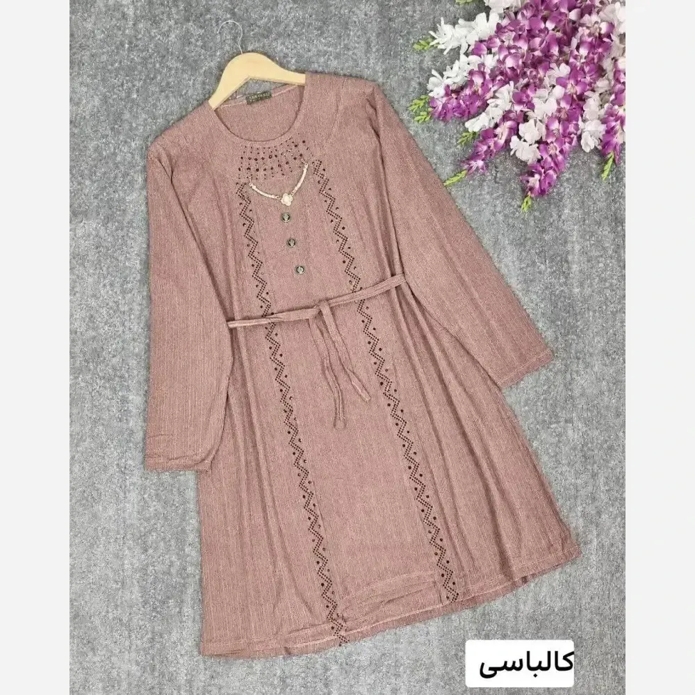 تونیک مدل الماس جنس کریشه درجه یک سایز بزرگ شیک و راحت