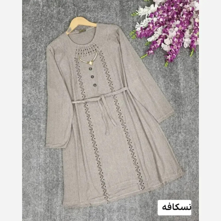تونیک مدل الماس جنس کریشه درجه یک سایز بزرگ شیک و راحت