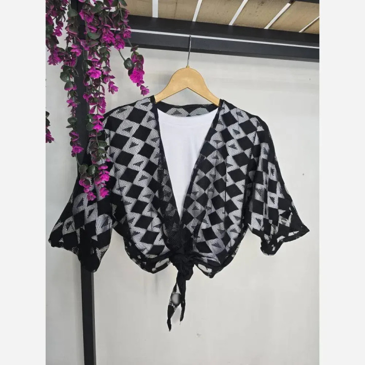 ست گره ای إلسا رویه تور دانتل و تیشرت ویسکوز فری سایز