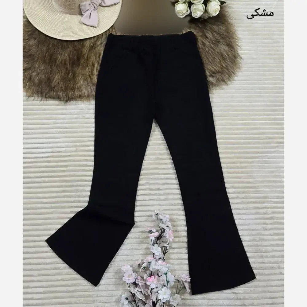 شلوار کتان دمپا زنانه کتان کش اعلا سایز 40 تا 50