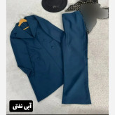 ست مانتو شلوار زنانه جنس مازراتی مدل آسمان
