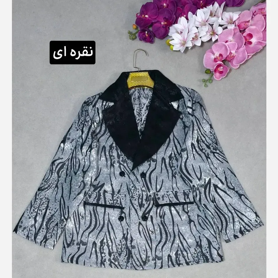 کت تک مریلا جنس ژاکاردمجلسی فری سایز تا 46