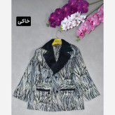 کت تک مریلا جنس ژاکاردمجلسی فری سایز تا 46