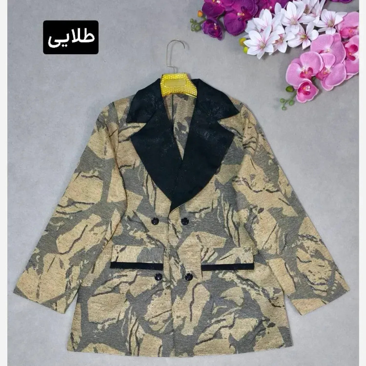 کت تک مریلا جنس ژاکاردمجلسی فری سایز تا 46