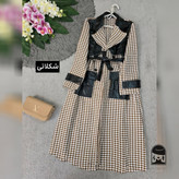پالتو زنانه مدل آناشید جنس پیردوپل ضخیم و فری سایز