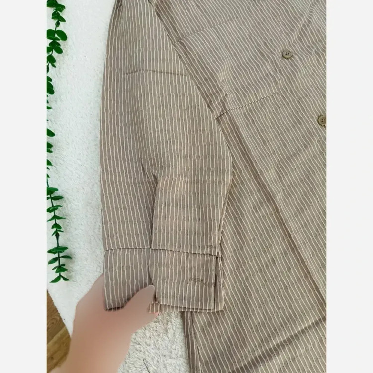 ست تونیک شلوار سالسا شانتون عنکبوتی زنانه فری سایز مشکی کرم خاکی سبز