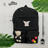 کوله زنانه مدل کرومی جنس چرم خیس