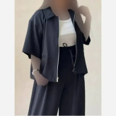 ست دو تیکه زنانه مدل نیکا جنس کرپ مازراتی وارداتی درجه یک
