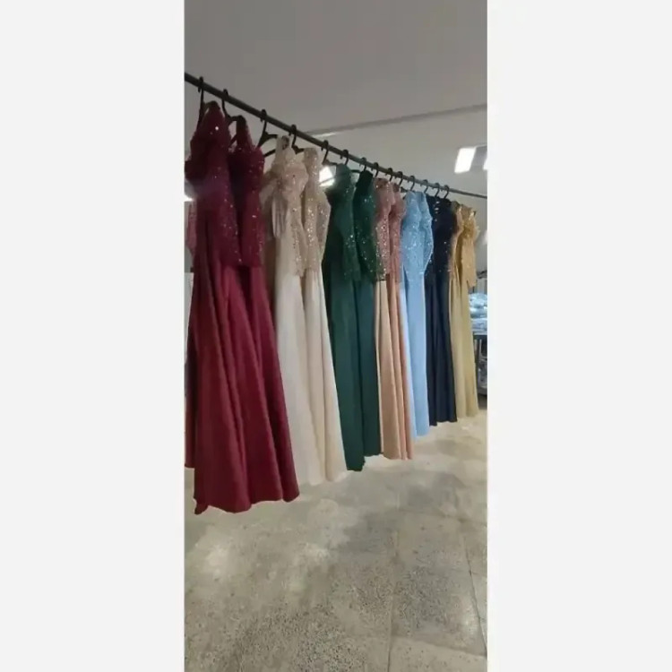 ماکسی مجلسی مدل بیتا پارچه جسیمکو و ساتن آمریکایی