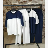 ست تیشرت شلوار اسپرت مدل ویشکا پنبه گلکسی فری سایز