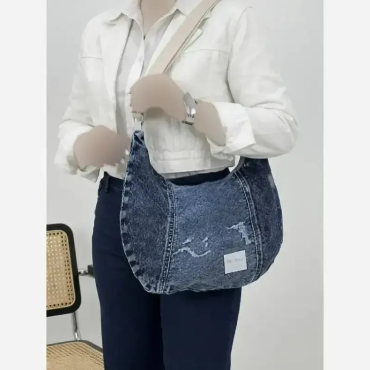کیف جین لی خارجی ابعاد 40 در 28 رنگ ثابت