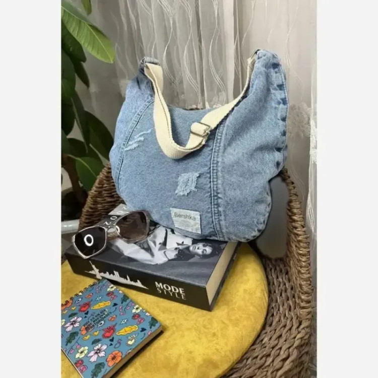 کیف جین لی خارجی ابعاد 40 در 28 رنگ ثابت