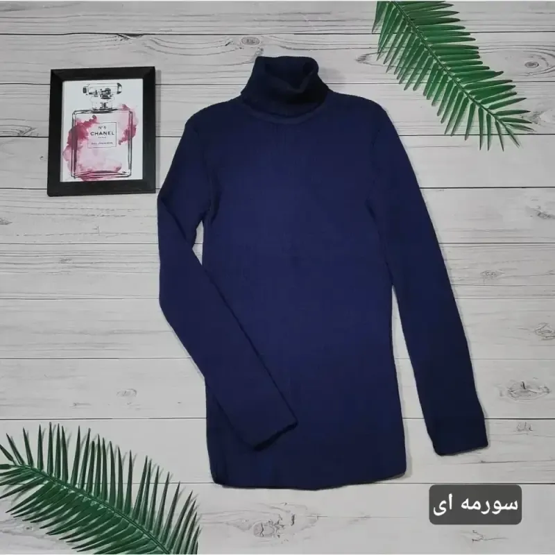بلوز بافت گپ گرم دار وارداتی فری سایز مدل شیده
