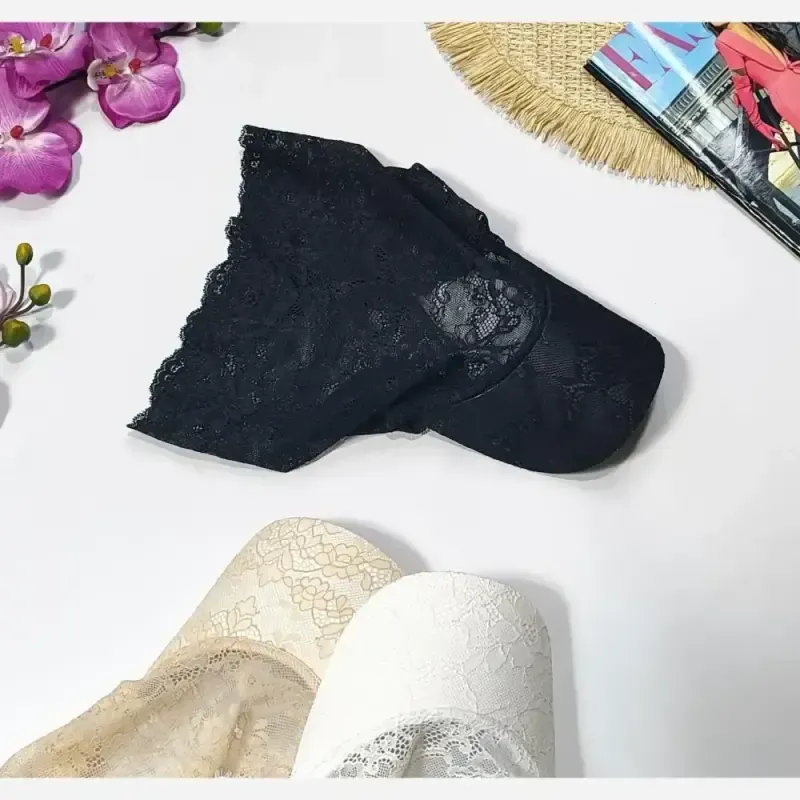 مینی اسکارف تور طرح پاپیون قهوه ای ابعاد 65 در 65 سانتی متر