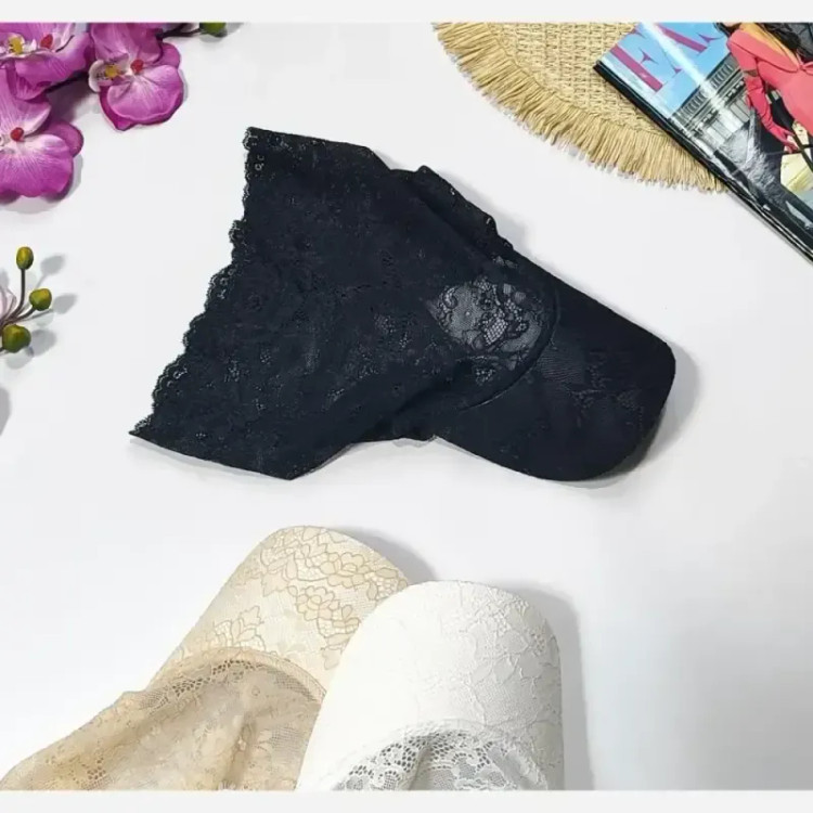 مینی اسکارف تور طرح پاپیون قهوه ای ابعاد 65 در 65 سانتی متر
