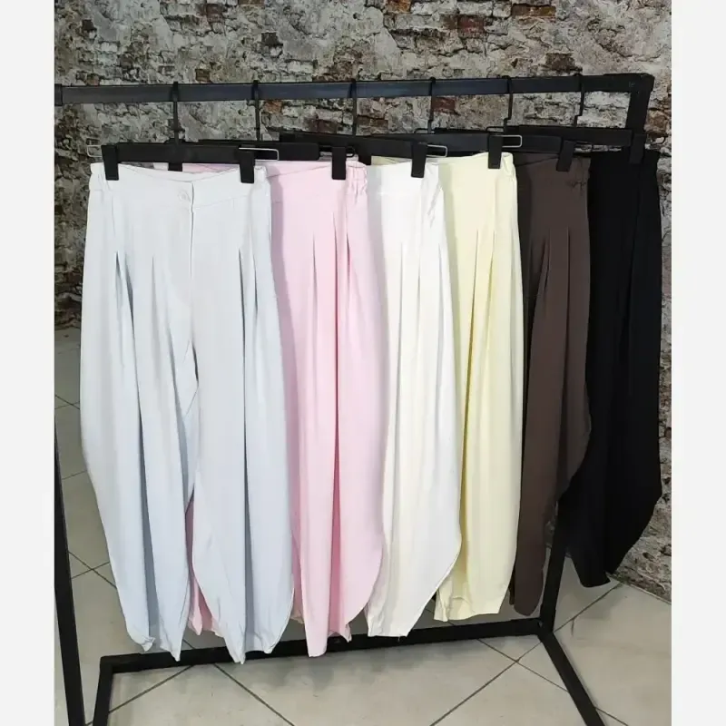 شلوار سنبادی ریزشی ژاکارد درجه یک سایز 38 تا 48